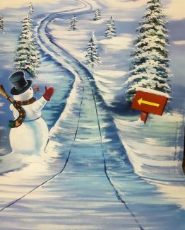 فون زمستان5×3 رنگ سوپراکرولیک